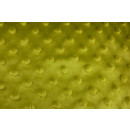 Minky Fleece Gelbgrün 12x100cm