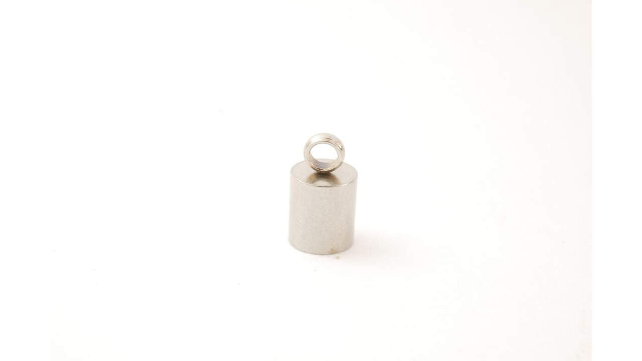 Joyas Janni Bergkristall Perlen Mit Silberner Öse - Doppelseitig Für Schmuck Und Deko