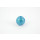 Acryl Perlen mit Glitzer Ozeanblau 8mm