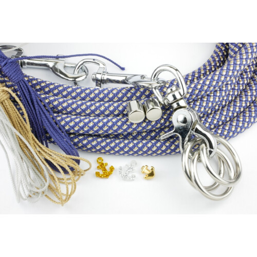 DIY Set Tauleine + Halsband Midnight Gold