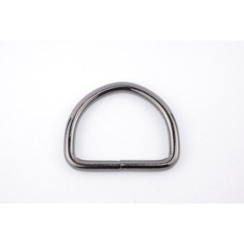 D - Ring Gun-Metall 40 mm Standard