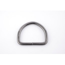 D - Ring Gun-Metall 40 mm Standard
