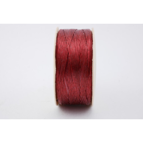 Rolle Perlenschnur 0,3mm Rot Dunkel