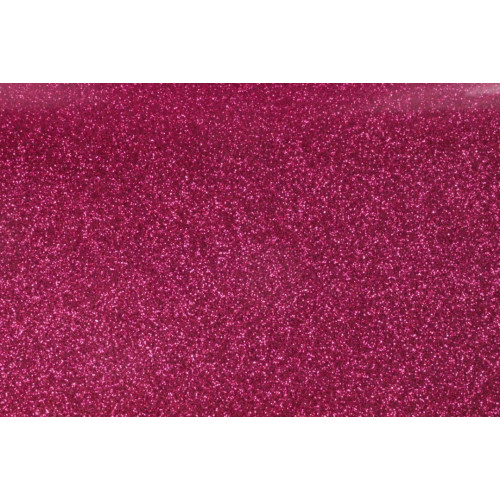 Poli-Flex® Pearl Glitter 432 Hot Pink Meterware, Breite 50 cm