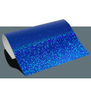Galaxy Hologramm Plotterfolie Blau 21 x 30,5 cm