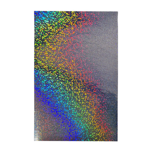 Galaxy Hologramm Plotterfolie Silberfarbig 21 x 30,5 cm