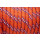 Kletterseil Orange Rot Streifen Blau 8mm