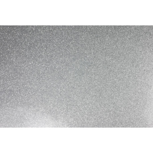 Shiny Glitzer Vinylfolie Silberfarbig DIN A4 Format - CHRISOLLY, 2,89 €
