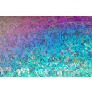 SUPERIOR 9700 Holographic Roses Silver Blue Vinyl 20 x...