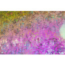 SUPERIOR 9700 Holographic Roses Silver Pink Vinyl 20 x...
