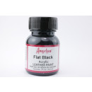 Flat Black - Angelus Lederfarbe Acryl - 29,5 ml (1 oz.)