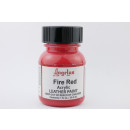 Fire Red - Angelus Lederfarbe Acryl - 29,5 ml (1 oz.)