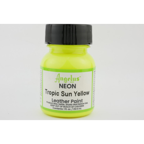 NEON Tropic Sun Yellow - Angelus Lederfarbe Acryl - 29,5 ml (1 oz.)