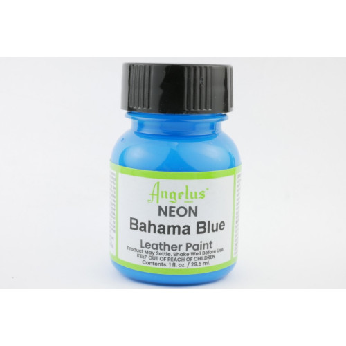NEON Bahama Blue - Angelus Lederfarbe Acryl - 29,5 ml (1 oz.)
