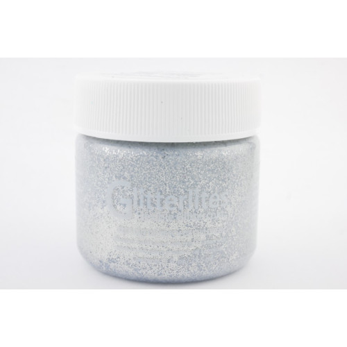 Glitterlites Silver Spark - Angelus Lederfarbe - 29,5 ml (1 oz.)