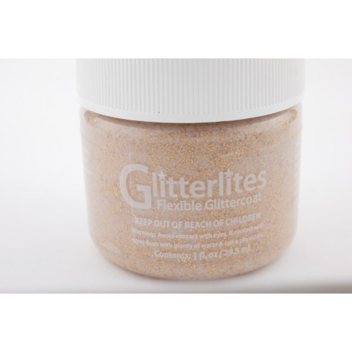 Glitterlites Desert Gold - Angelus Lederfarbe - 29,5 ml (1 oz.)