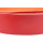 Lederriemen Rindvollleder Blutorange 38mm