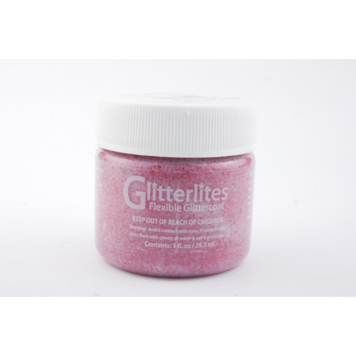 Glitterlites Ruby Red - Angelus Lederfarbe - 29,5 ml (1 oz.)