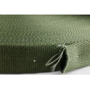 Schlauchgurtband 26mm Khaki Gescheckt