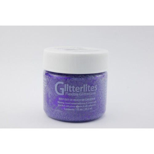 Glitterlites Princess Purple - Angelus Lederfarbe - 29,5 ml (1 oz.)