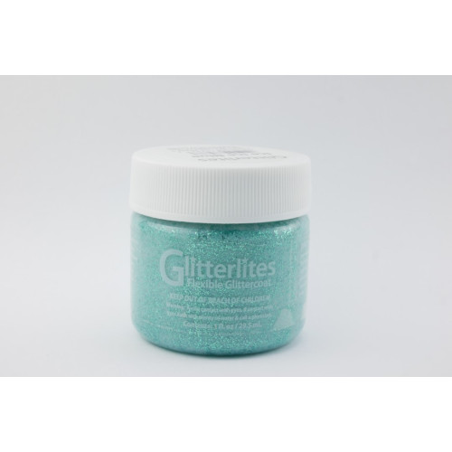 Glitterlites Ice Blue - Angelus Lederfarbe - 29,5 ml (1 oz.)